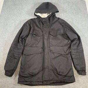Southern‎ Marsh Jacket Mens Large Black Fleece Lined Outdoor Hiking Ski Coat